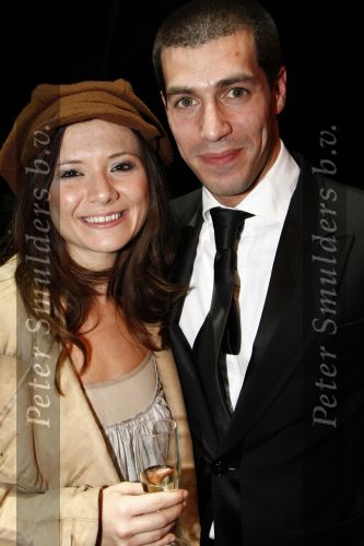 Rotterdam 20 april 2008
Premiere Les Miserables in het nieuwe luxor . Celine Purcell en Oren Schrijver
Peter Smulders bv