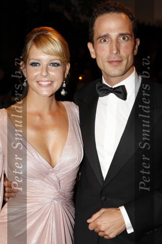 Amsterdam 5 oktober 2007
Premiere Ciske de Rat in Carre.   Chantal janzen met vriend Marco