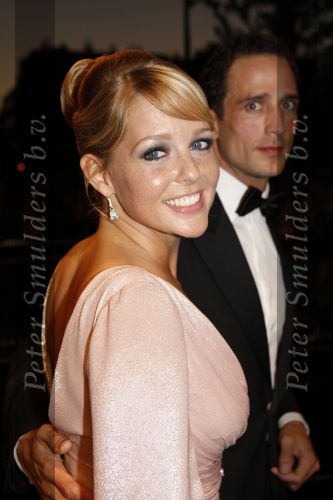 Amsterdam 5 oktober 2007
Premiere Ciske de Rat in Carre.   Chantal janzen met vriend Marco