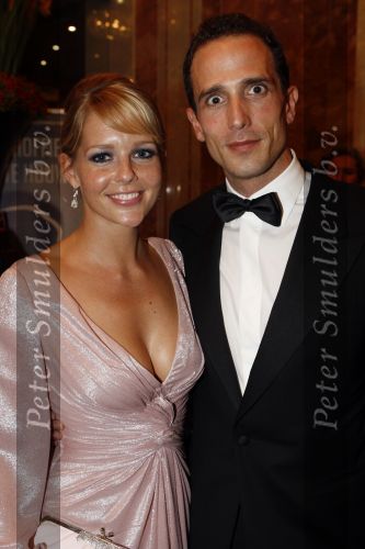 Amsterdam 5 oktober 2007
 premiere van Ciske de Rat in Carre. Chantal Janzen met vriend Marco
