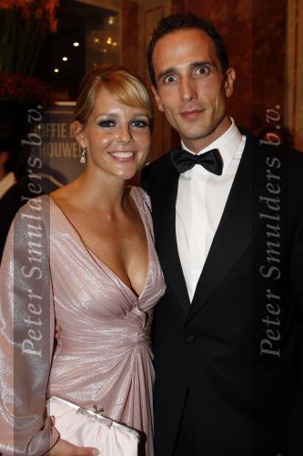 Amsterdam 5 oktober 2007
 premiere van Ciske de Rat in Carre. Chantal Janzen met vriend Marco