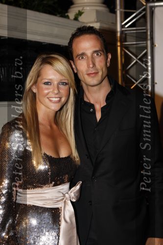 Amsterdam 11 oktober 2007
Beau monde awards in het amstel hotel. Chantal janzen met vriend Marco