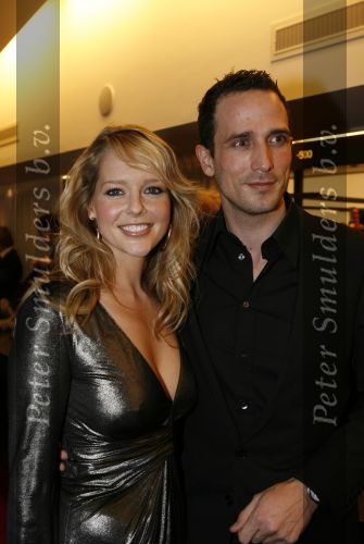 Tilburg, 20 Januari 2008
Premiere Fame in stadsschouwburg van Tilburg
Chantal Janze met haar vriend