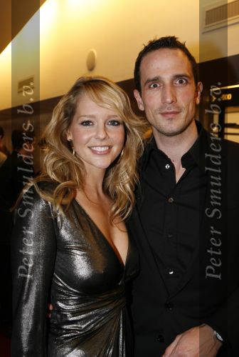 Tilburg, 20 Januari 2008
Premiere Fame in stadsschouwburg van Tilburg
Chantal Janze met haar vriend