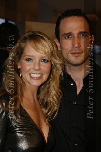 Tilburg, 20 Januari 2008
Premiere Fame in stadsschouwburg van Tilburg
Chantal Janze met haar vriend
