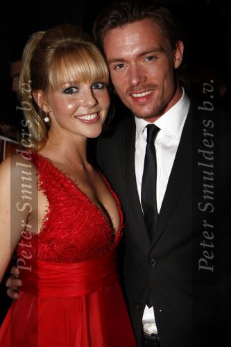 Rotterdam 20 april 2008
Premiere Les Miserables in het nieuwe luxor . Ron Link en Chantal janzen
Peter Smulders bv