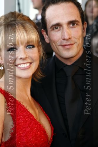 Rotterdam 20 april 2008
Premiere les Miserables  in het nieuwe Luxor theater. Chantal janzen met vriend Marco
Peter Smulders bv