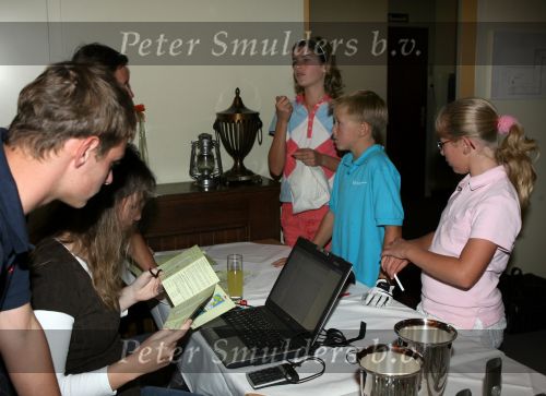 Almkerk 22 September 2007
Finale GM Mini Tour Plus 2007 op golfbaan Almkreek
Charlotte Machielsen van de NGF die de wedstrijdleiding had
