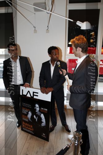 Amsterdam 24 maart 2009
Presentatie LAF Life after Football in club Momo. patrick Kluivert Zhouf Regi Blinker en Charly Luske
Peter Smulders bv