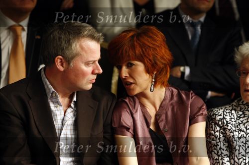 Amsterdam 15 maart 2008
Modeshow Mart Visser in het hilton . Chazia MouRAli met man

Peter Smulders bv