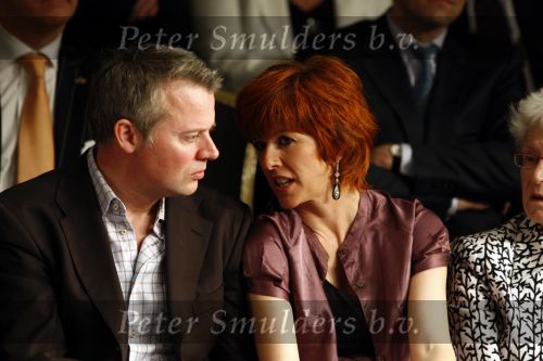 Amsterdam 15 maart 2008
Modeshow Mart Visser in het hilton . Chazia MouRAli met man

Peter Smulders bv