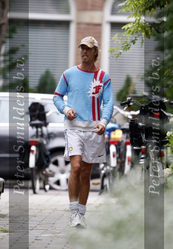 Amsterdam 9 augustus 2007
Chris Zegers hard aan het joggen