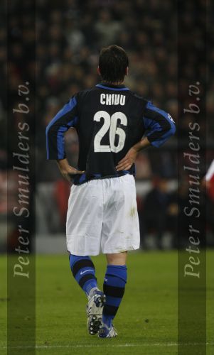 Eindhoven, 12 December 2007
Champions League wedstrijd PSV-Internationale Milan, eindstand 0-1 Seizoen 2007/2008
Christian Chivu