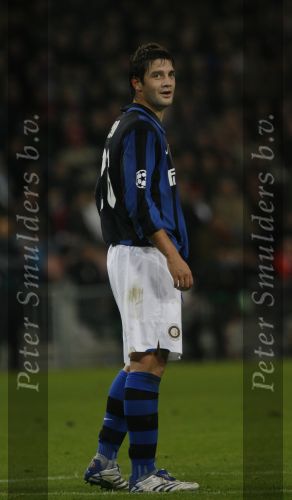 Eindhoven, 12 December 2007
Champions League wedstrijd PSV-Internationale Milan, eindstand 0-1 Seizoen 2007/2008
Christian Chivu
