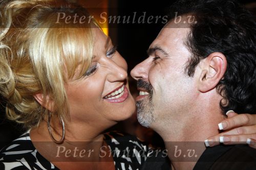 Zaandam 8 oktober 2007
Premiere Fame in schouwburg zaantheater. Christine v d Horst met verloofde/vriend