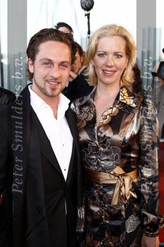 Rotterdam 20 april 2008
Premiere les Miserables  in het nieuwe Luxor theater. Christoph Haddad met Annemieke
Peter Smulders bv