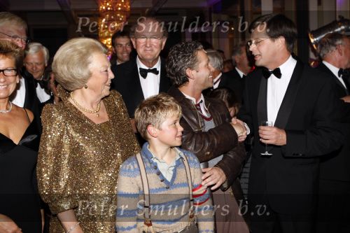 Amsterdam 5 oktober 2007
Koningin Beatrix Joop  v d Ende en Janine v d Ende bij de premiere van Ciske de Rat in Carre. Danny de Munk en Jan Peter Balkenende