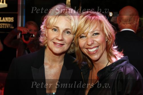 Utrecht 24 September 2008
Claudia de Breij met vriendin bij de openings avond van de filmdagen.