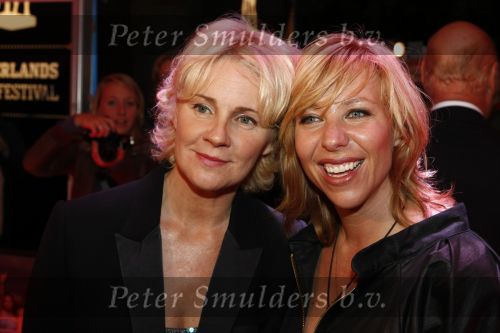 Utrecht 24 September 2008
Claudia de Breij met vriendin bij de openings avond van de filmdagen.