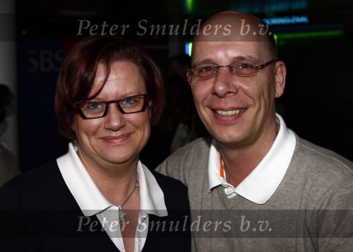 Zaandam 27 januari 2009
Voorjaarspresentatie sbs6 in het zaantheater. Co Stompe met zijn vrouw
Peter Smulders bv