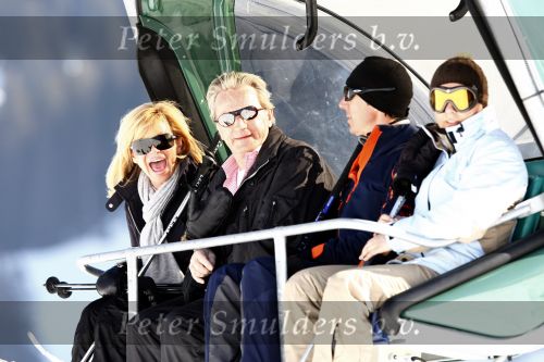 Lech 26 februari 2008
Connie Breukhoven met hans  Shanna Marvin en PA Edwin op ski vakantie in Lech.
Peter Smulders bv