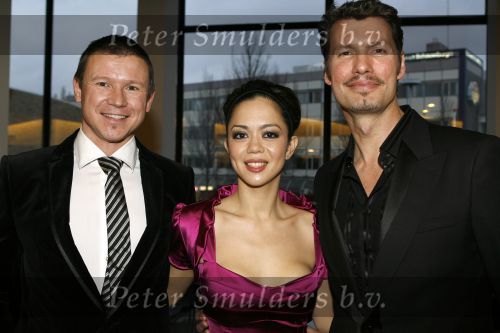 Tilburg, 20 Januari 2008
Premiere Fame in stadsschouwburg van Tilburg
Cystine Carreon met....