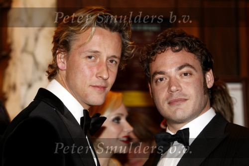 Amsterdam 8 oktober 2007
Daan Schuurmans en Fedja v Huet bij de premiere van Alles is Liefde in Tuschinski