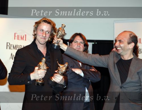 Amsterdam 10 maart 2008
Uitreiking Rembrandt awards in hotel Arena. Daan Schuurmans met Job Gottschalk  
Peter Smulders bv
