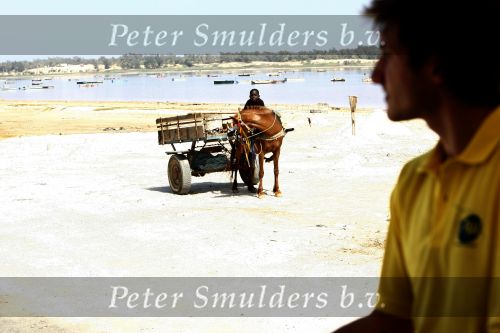 Dakar 23 maart 2008
Straatbeeld in Dakar waar de heroes legend eindigt. 
Peter Smulders bv