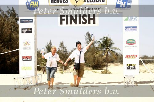 Dakar 23 maart 2008
Straatbeeld in Dakar waar de heroes legend eindigt. 
Peter Smulders bv