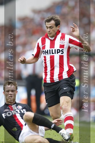 Eindhoven, 23 September 2007 Seizoen 2007/2008 Kompetitewedstrijd PSV-Feyenoord, eindstand 4-0
Danko Lazovic