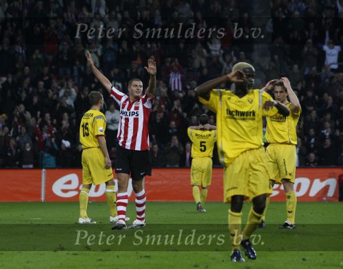 Eindhoven, 20 Oktober 2007
Kompetitiewedstrijd PSV-VVV, eindstand 3-1
Seizoen 2007/2008
Danny Koevermans heeft wederom gescoord ( zijn 2e doelpunt 0