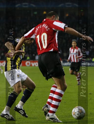 Eindhoven, 23 Oktober 2007
Champions League wedstrijd PSV-Fenerbahce, eindstand 0-0
Seizoen 2007/2008
Danny Koevermans