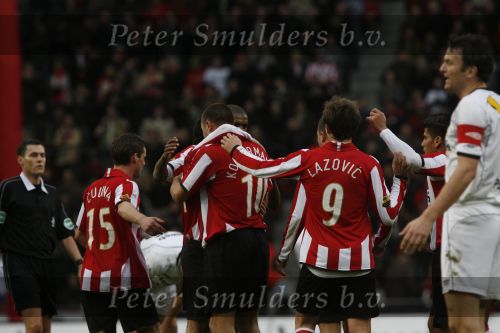 Eindhoven, 30 December 2007
Laatste Kompetitiewedstrijd van het jaar PSV-NAC  Eindstand 2-0 Seizoen 2007/2008
Danny Koevermans heeft PSV op 1-0 gebracht