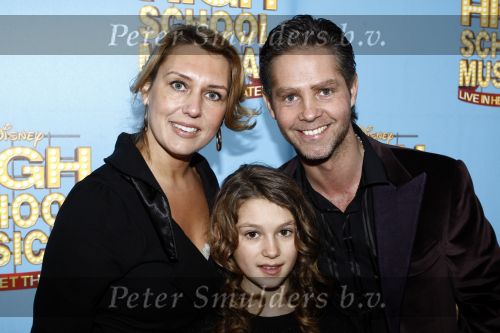 Tilburg 25 januari 2009
Premiere High school musical in schouwburg Tilburg. danny de Munk met vrouw Jenny en dochter
Peter Smulders bv