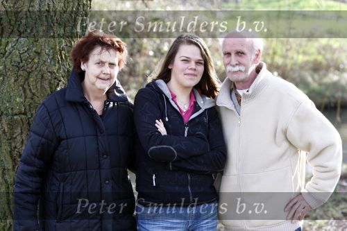 Ede 26 januari 2008
Deborah  Gerritsen met opa oma en moeder Jeanette