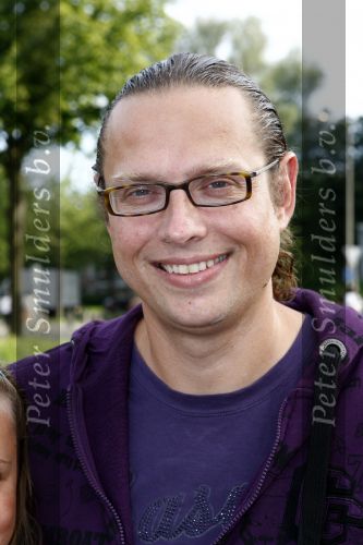 Amsterdam 22 juli 2008
Premiere Circus Renz. 
Dennis Mulder met kinderen