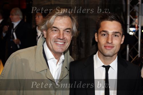 Amsterdam 4 oktober 2007
Premiere commercial Nespresso in Tuschinski. Derek de Lint met zoon