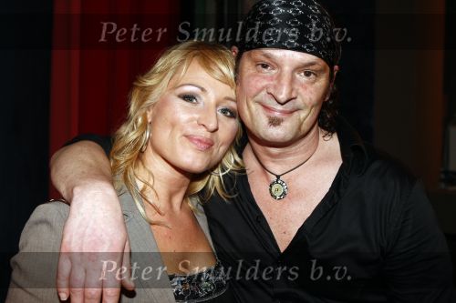 Hilversum 21 januari 2008
Premiere Laura Vlasblom in theater Gooiland. Desree 2 brothers met man