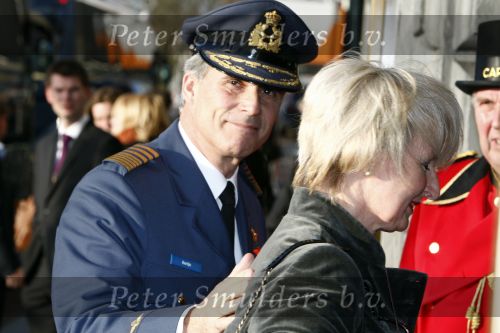 Amsterdam 1 februari 2008
Feest koningin Beatrix en Prinses Margriet voor hun 70e en 65e verjaardag in Carre.
Dick Berlijn met vrouw