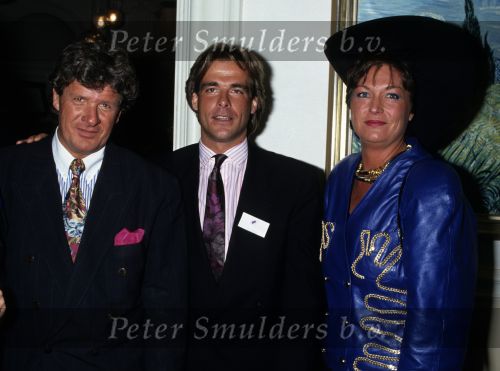 1992 Dick Peschar samen met Willibrord Frequin en Marianne Frequin