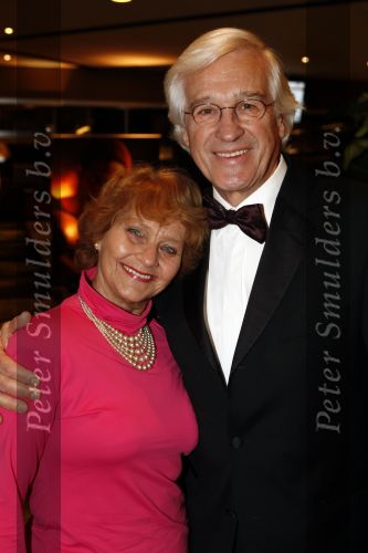 Den Haag 20 januari 2008
Premiere  Hollywood in concert met Lee Towers en Anita Meier. Dick rienstra met vrouw