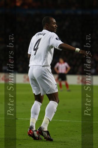 Eindhoven, 12 Maart 2008
UEFA 1/8 finale PSV-Tottenham Hotspur FC, eindstand 0-1
PSV wint na verlenging en straschoppen met 6-5 en gaat door naar de 1/4 Finale
Didier Zokora