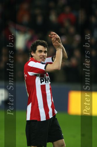 Eindhoven, 12 Maart 2008
UEFA 1/8 finale PSV-Tottenham Hotspur FC, eindstand 0-1
PSV wint na verlenging en straschoppen met 6-5 en gaat door naar de 1/4 Finale
Dirk Marcellis
