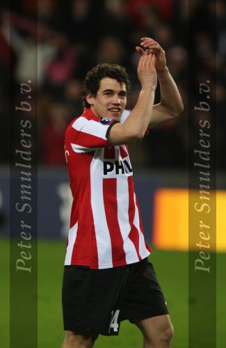 Eindhoven, 12 Maart 2008
UEFA 1/8 finale PSV-Tottenham Hotspur FC, eindstand 0-1
PSV wint na verlenging en straschoppen met 6-5 en gaat door naar de 1/4 Finale
Dirk Marcellis