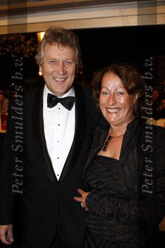 Amsterdam 26 oktober 2007
Uitreiking televizierring 2007 in carre. Dirk Scheringa met vrouw