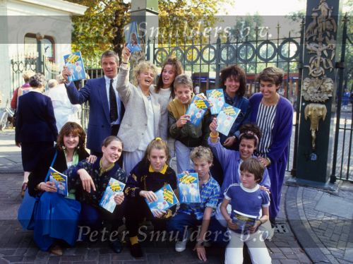 1986 Amsterdam bij Artis
De Dolly Dots met Peter Jan Rens