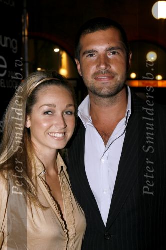 Amsterdam 7 september 2006
Elite en Samsung model  finale in de beurs van Berlage.
Zangeres Do met vriend Marc
Peter Smulders bv