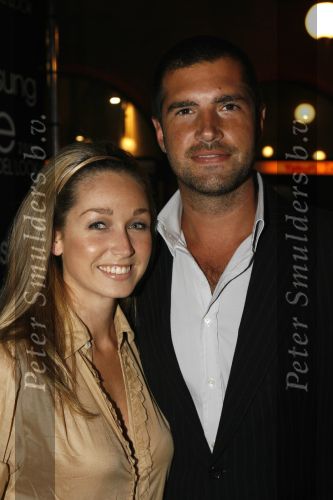 Amsterdam 7 september 2006
Elite en Samsung model  finale in de beurs van Berlage.
Zangeres Do met vriend Mark
Peter Smulders bv