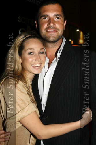 Amsterdam 7 september 2006
Elite en Samsung model  finale in de beurs van Berlage.
Zangeres Do met vriend Marc
Peter Smulders bv